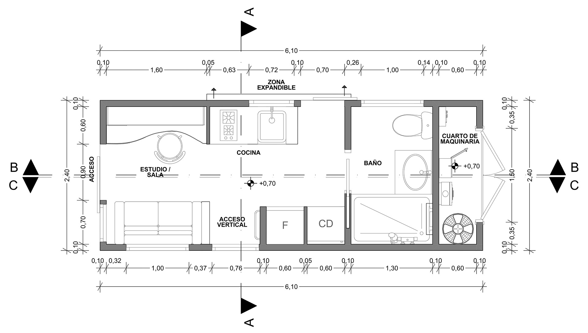 住宅一：一座微型房屋的设计-6