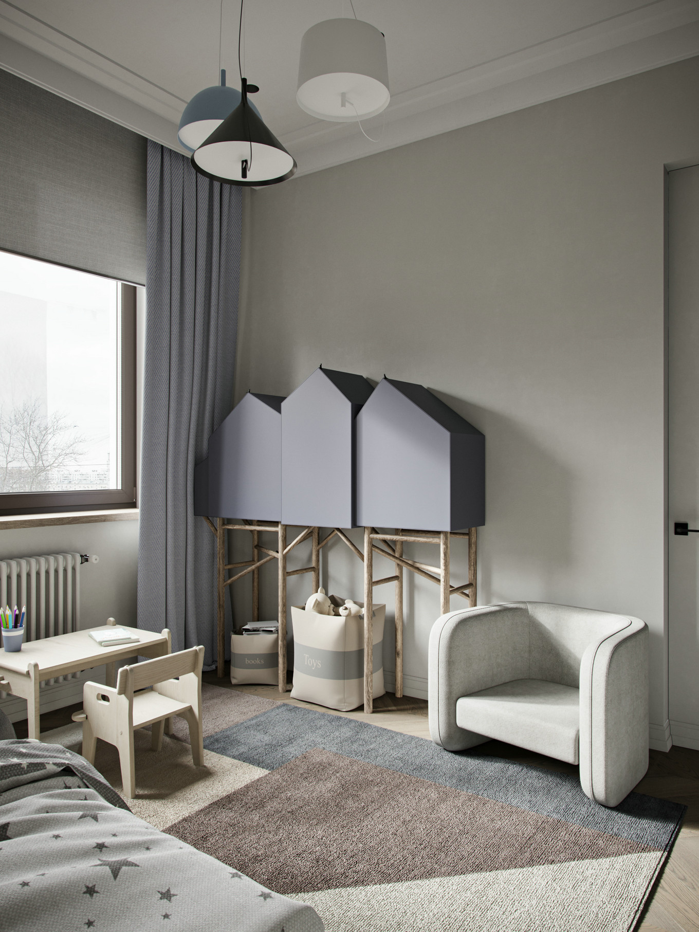 北欧极简风 | 融合大自然灵性的室内设计-40