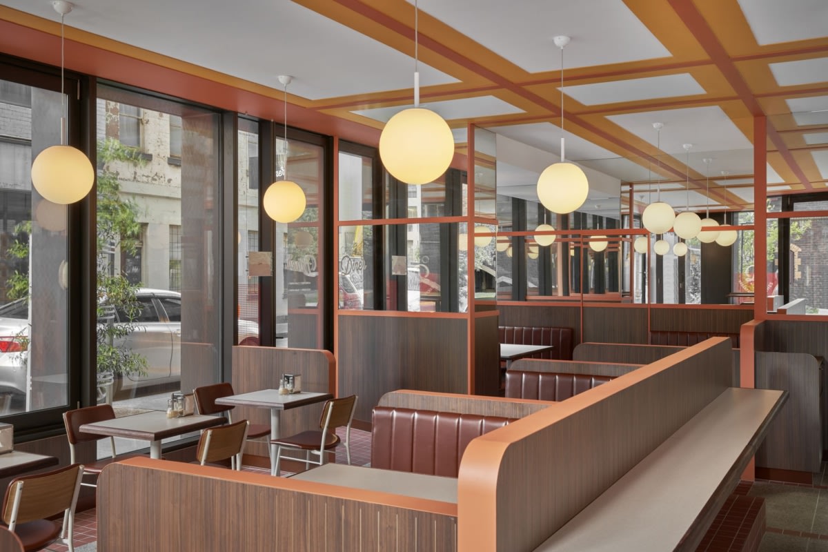 复古风情的运营商餐厅设计丨澳大利亚墨尔本丨We Are Humble-12