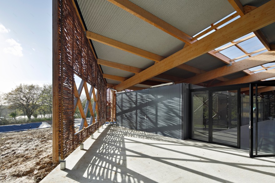 校园绿意 · 蔬菜加工车间与教学结合的设计-50