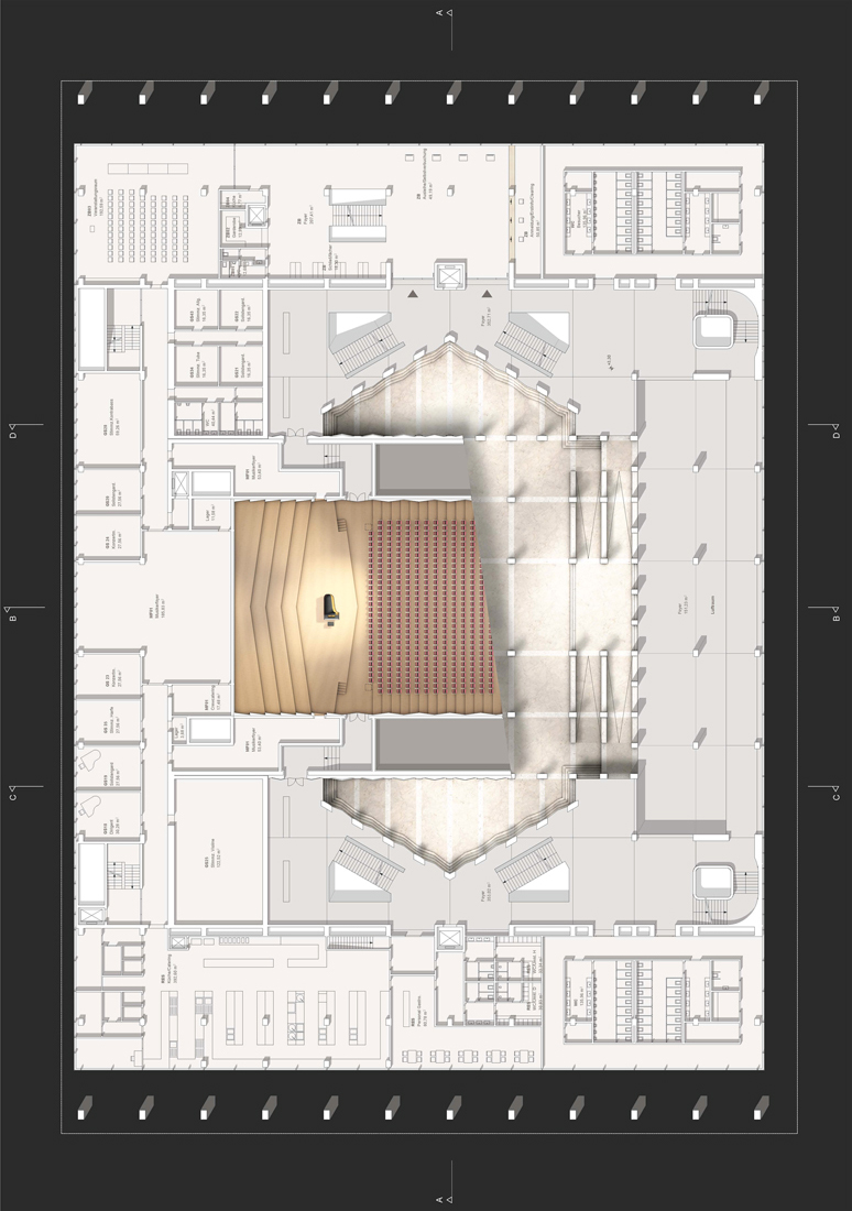Kulturpalast,Dresden（德累斯顿文化宫殿）丨德国德累斯顿丨Jan Kleihues（扬·克莱休斯）-8