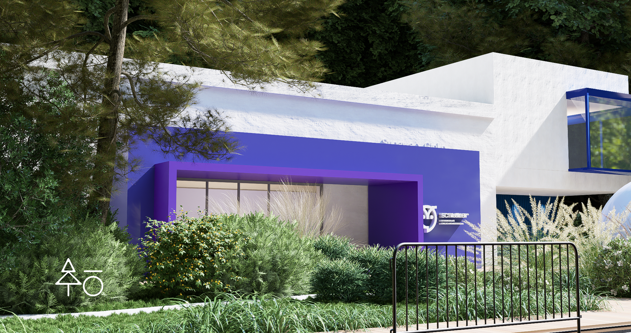 场景设计 | 教育 | 星星孩子和蓝色猫头鹰-1