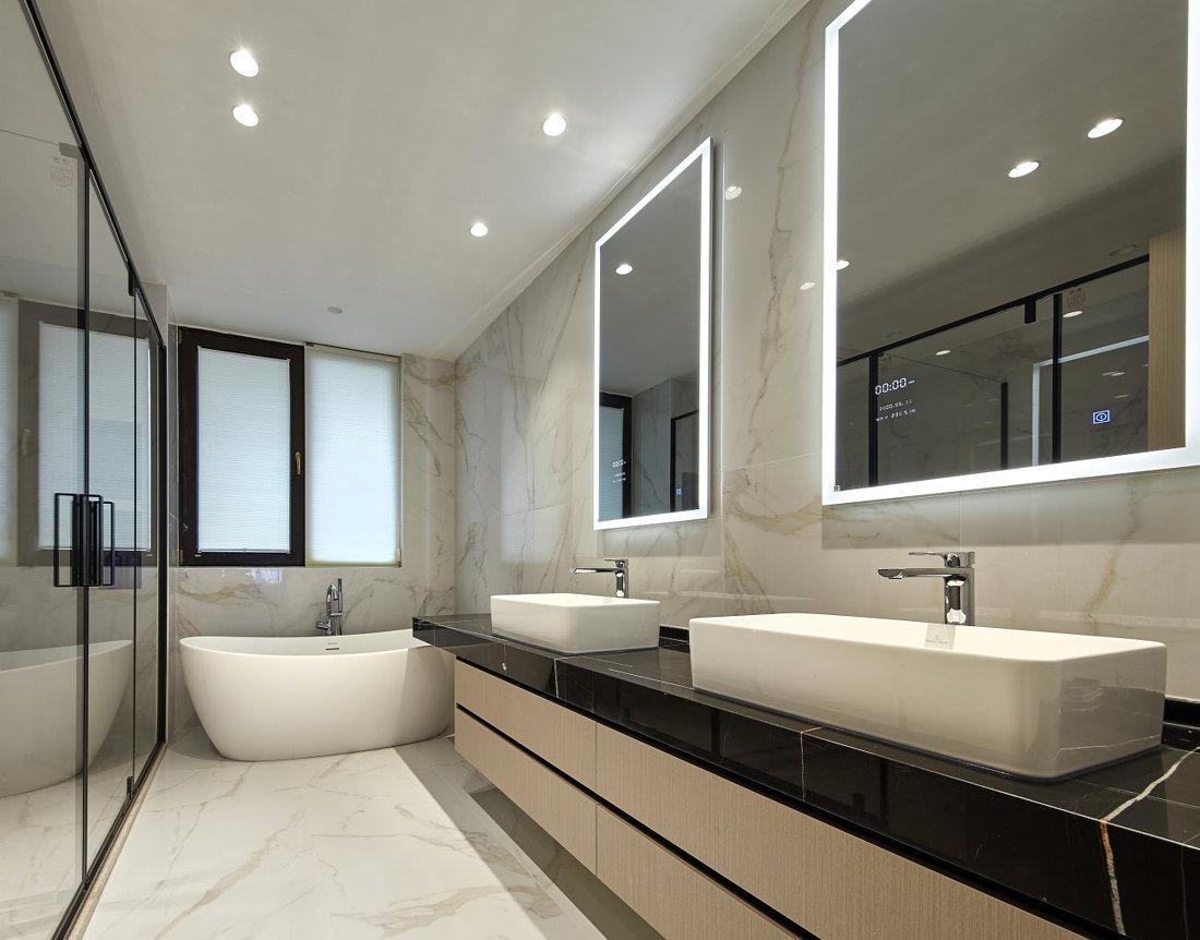 300㎡温暖原木风治愈系私宅-43