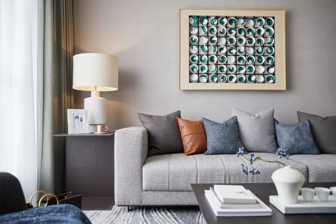 西安合能 114㎡精装房样板间 | 现代简约，文化底蕴-9