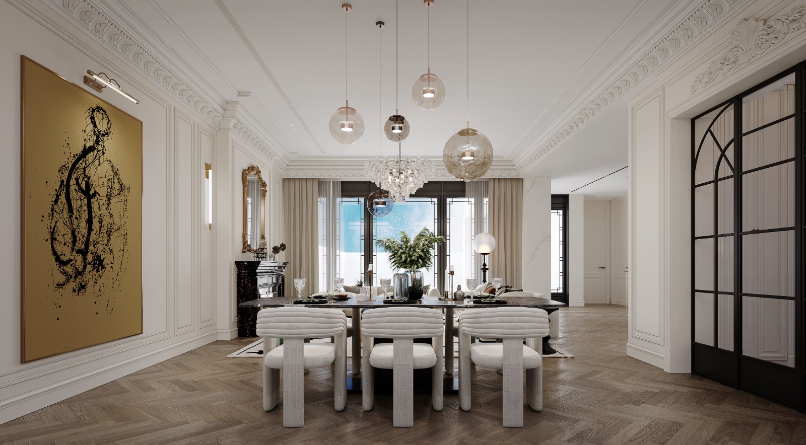 680 平别墅设计丨为而设计-21