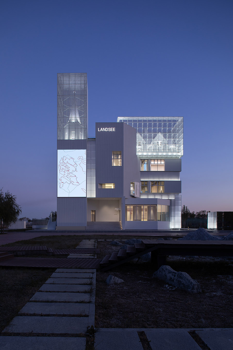 兰德湖艺术中心丨中国大庆丨慢珊瑚设计-149