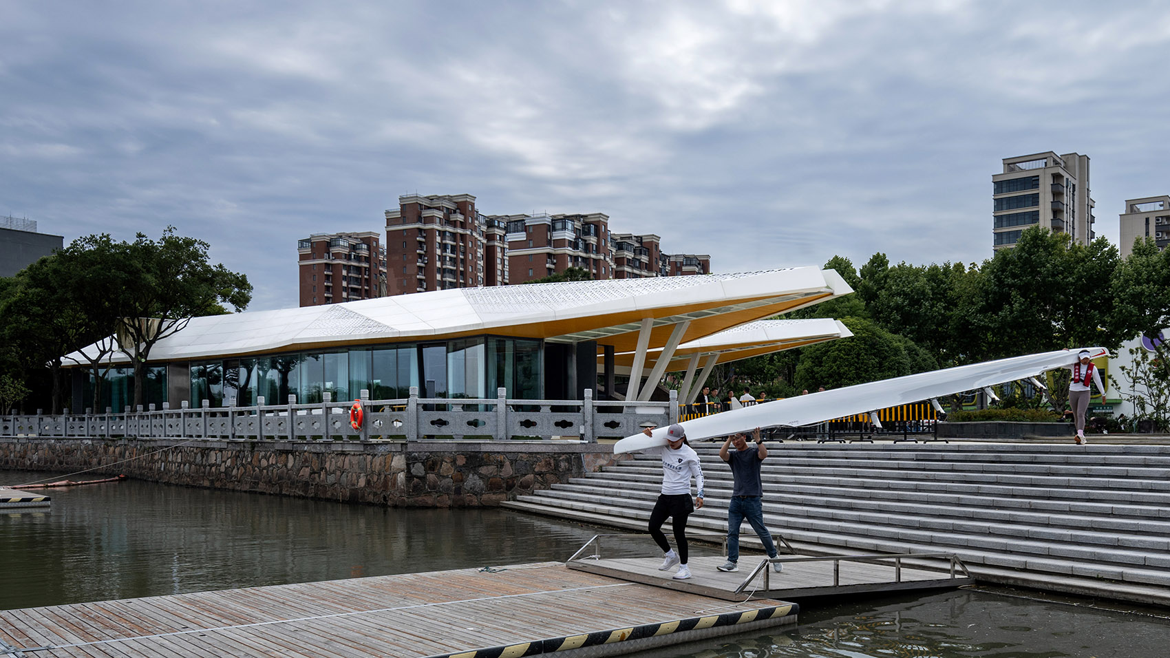 平湖市北东湖赛艇俱乐部丨中国浙江丨筑境设计-16