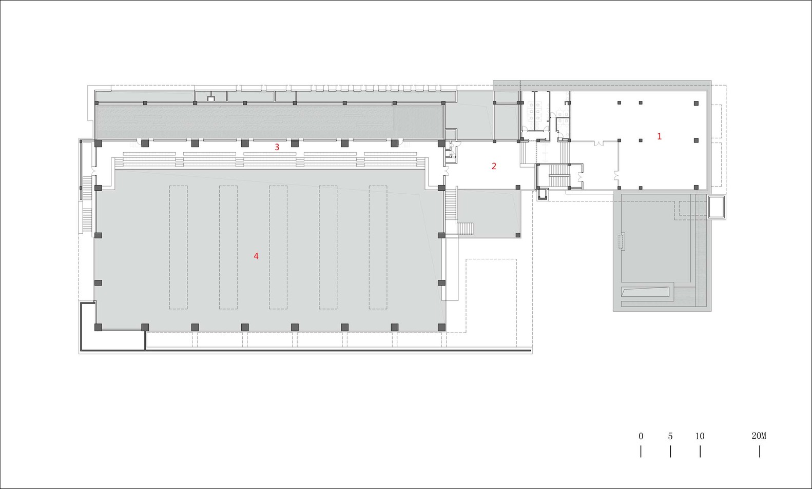 湖南大学天马新校区综合楼-36