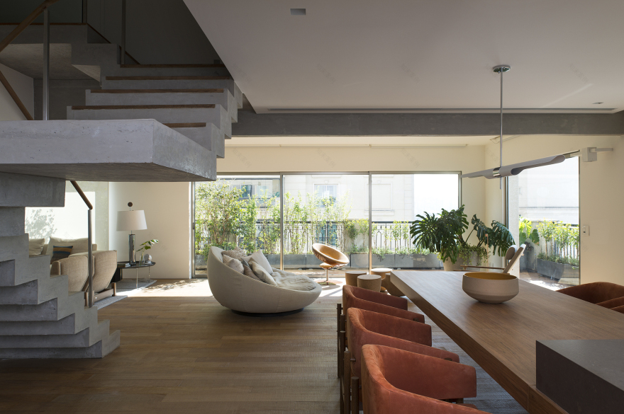 圣保罗市 19 层和 20 层顶层复式公寓-8