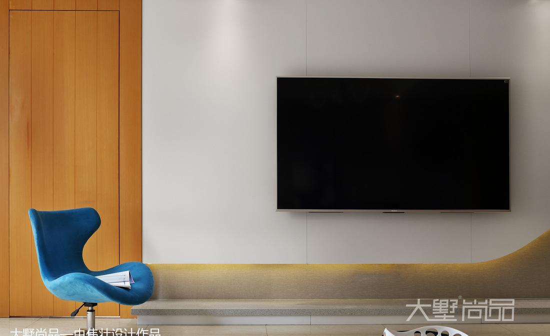 大墅尚品—由伟壮设计丨平层丨226㎡简约三居『简单极致』-9