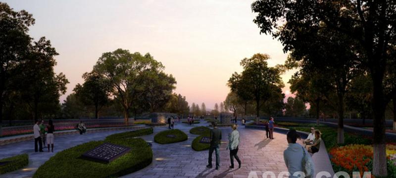 环形停车场设计方案 | 高效利用空间,绿化生态共存-11