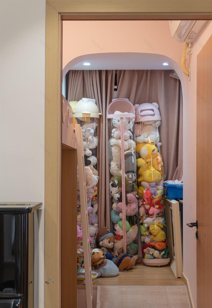 94㎡现代原木风三居室设计-52