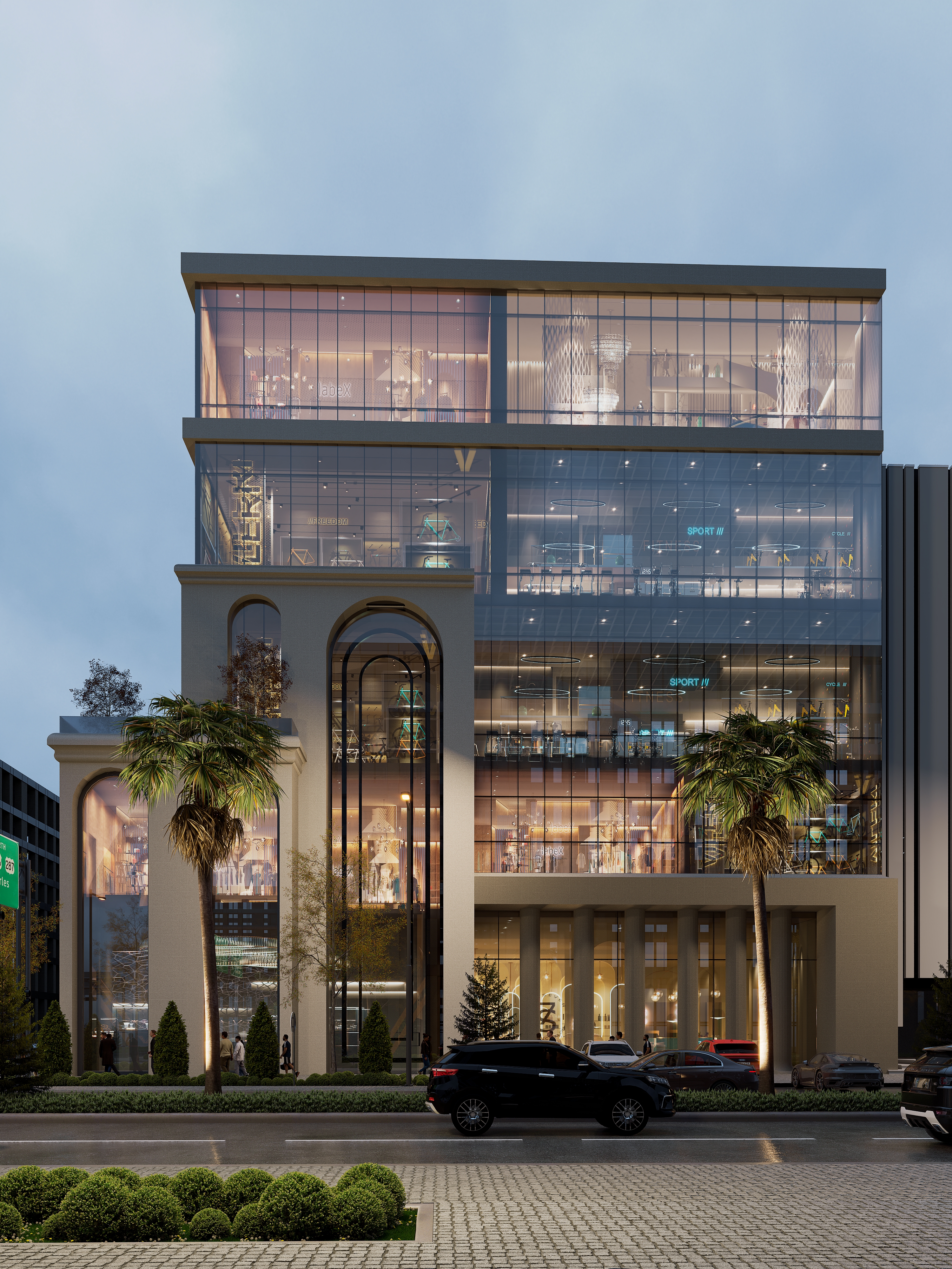 project : mixed use building-4