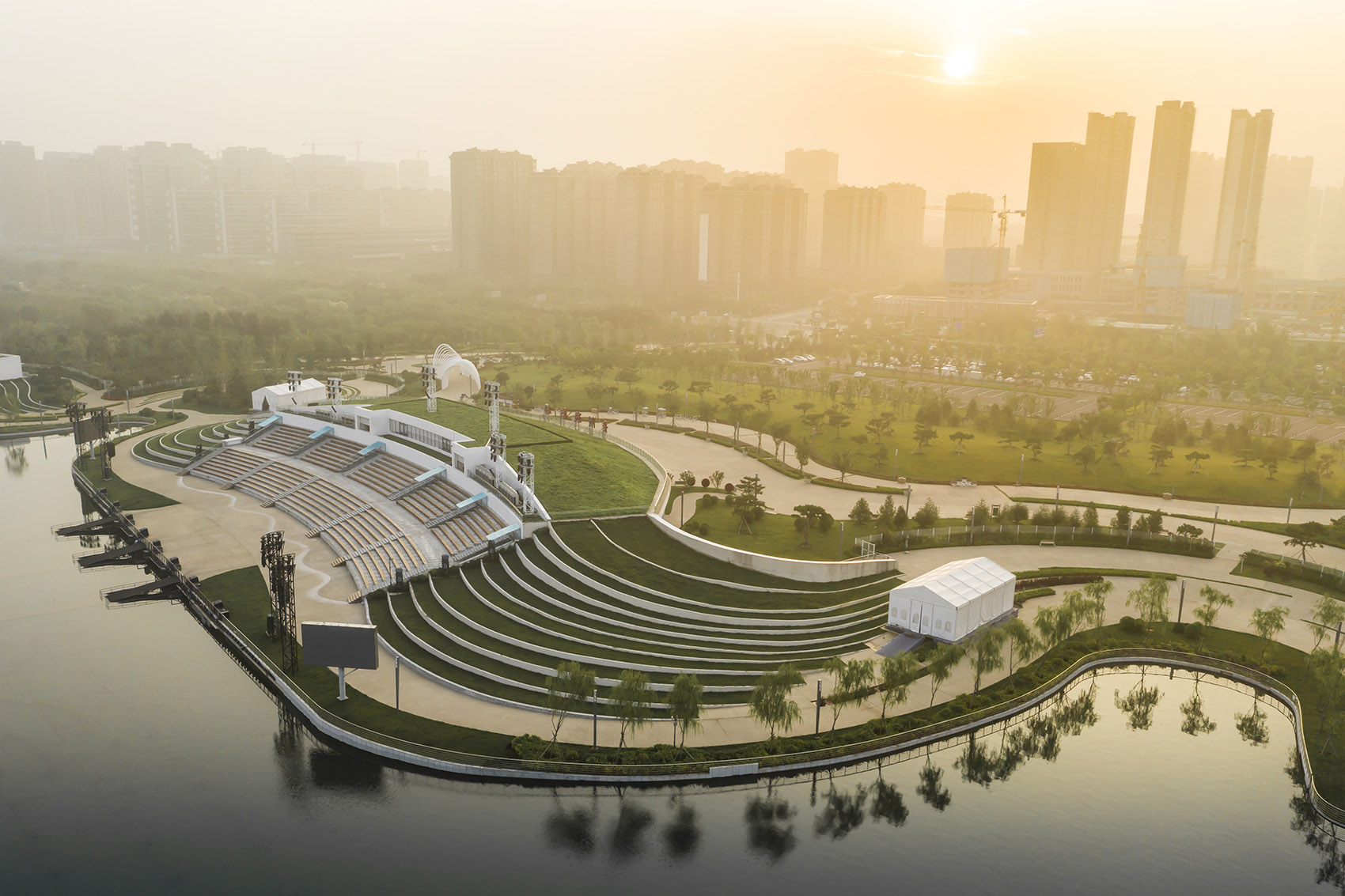 晋阳湖水秀剧场整体设计丨中国太原丨尤境（北京）景观规划设计有限公司-23