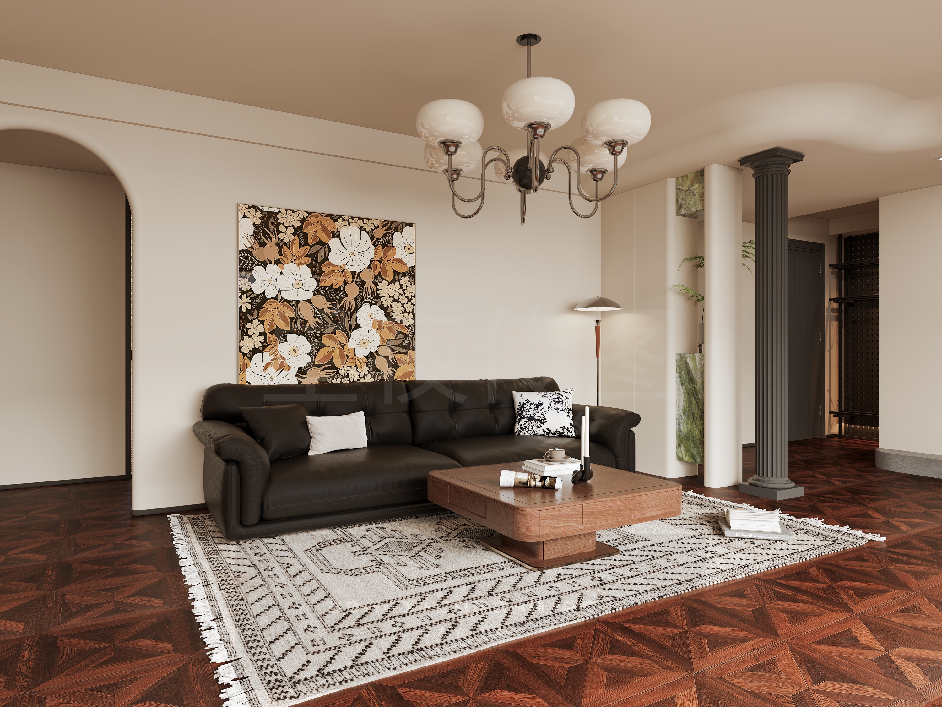 中古东方美学，有腔调也有烟火气的家-5