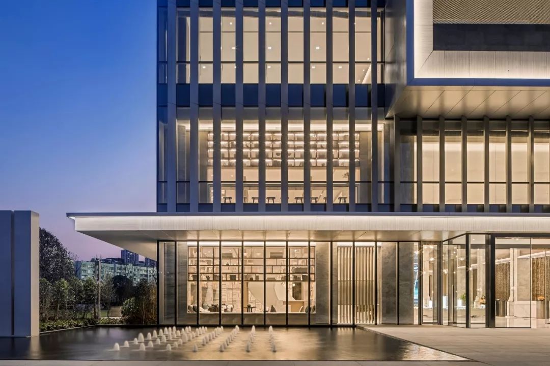 天津津门大院售楼处 | 古韵墨色与现代材质的完美融合-92