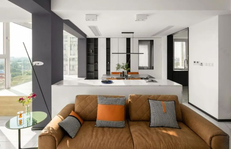 上海 180㎡空中别墅,温暖极简主义打造超美阳光房-38