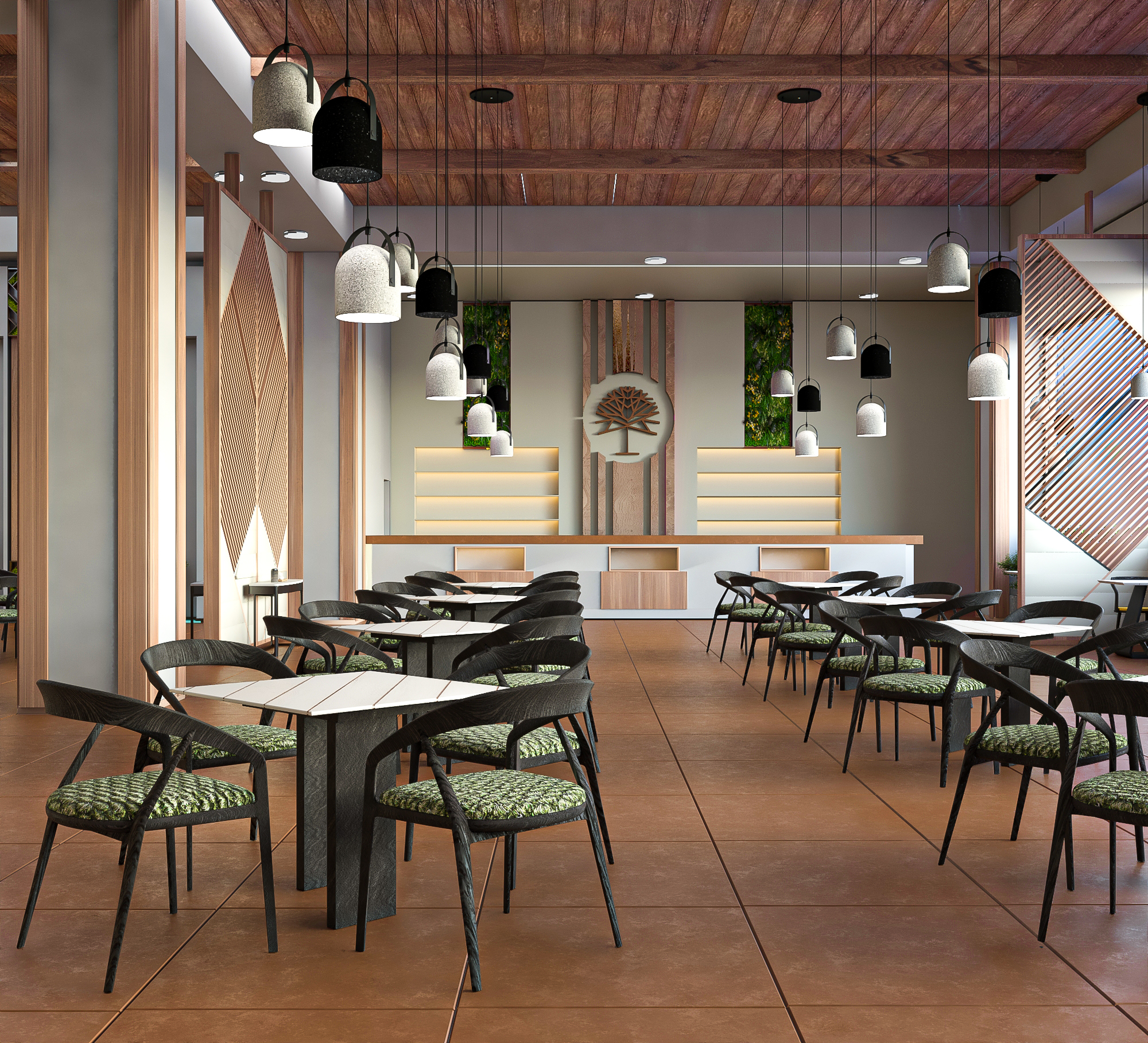 Hotel Designe (Reception - Bed room - Main Restraunt)-4