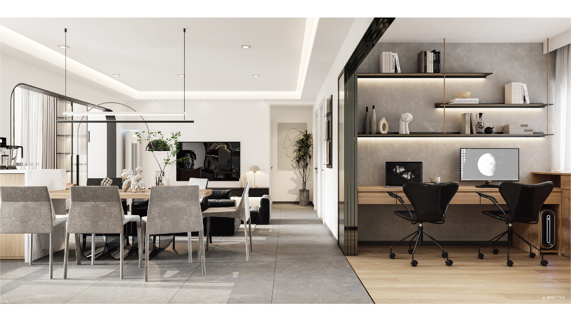 意匠工作室室内设计案例整理（家装篇）-10