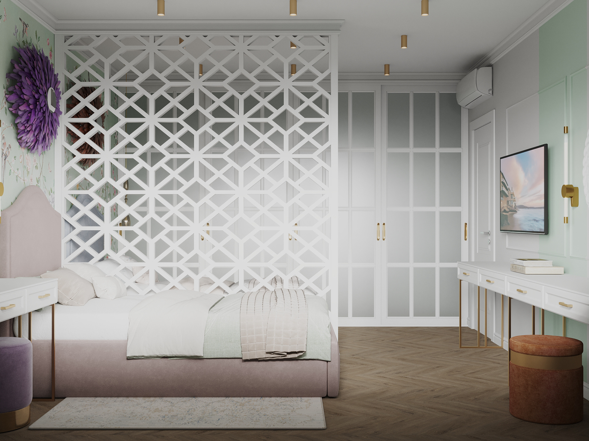 萨马拉市71平米城市公寓更新项目丨俄罗斯萨马拉丨维多利亚·叶罗希娜（Виктория Ерохина）-23