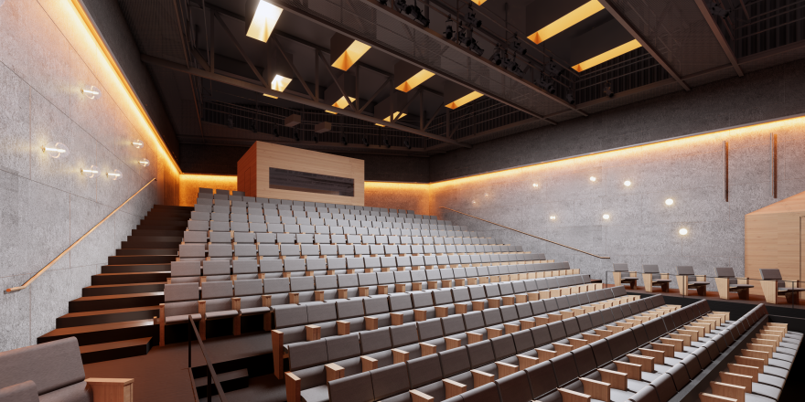 宾夕法尼亚大学学生表演艺术中心丨美国费城丨Steven Holl Architects-19