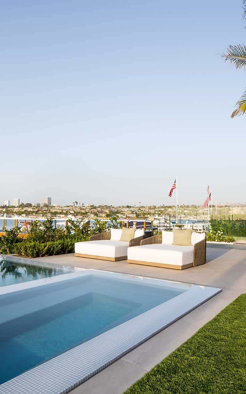 Stunning Modern Newport Beach House created by Sinclair Architects  Associates 令人叹为观止的现代新港海滩住宅由辛克莱建筑师事务所创建-47