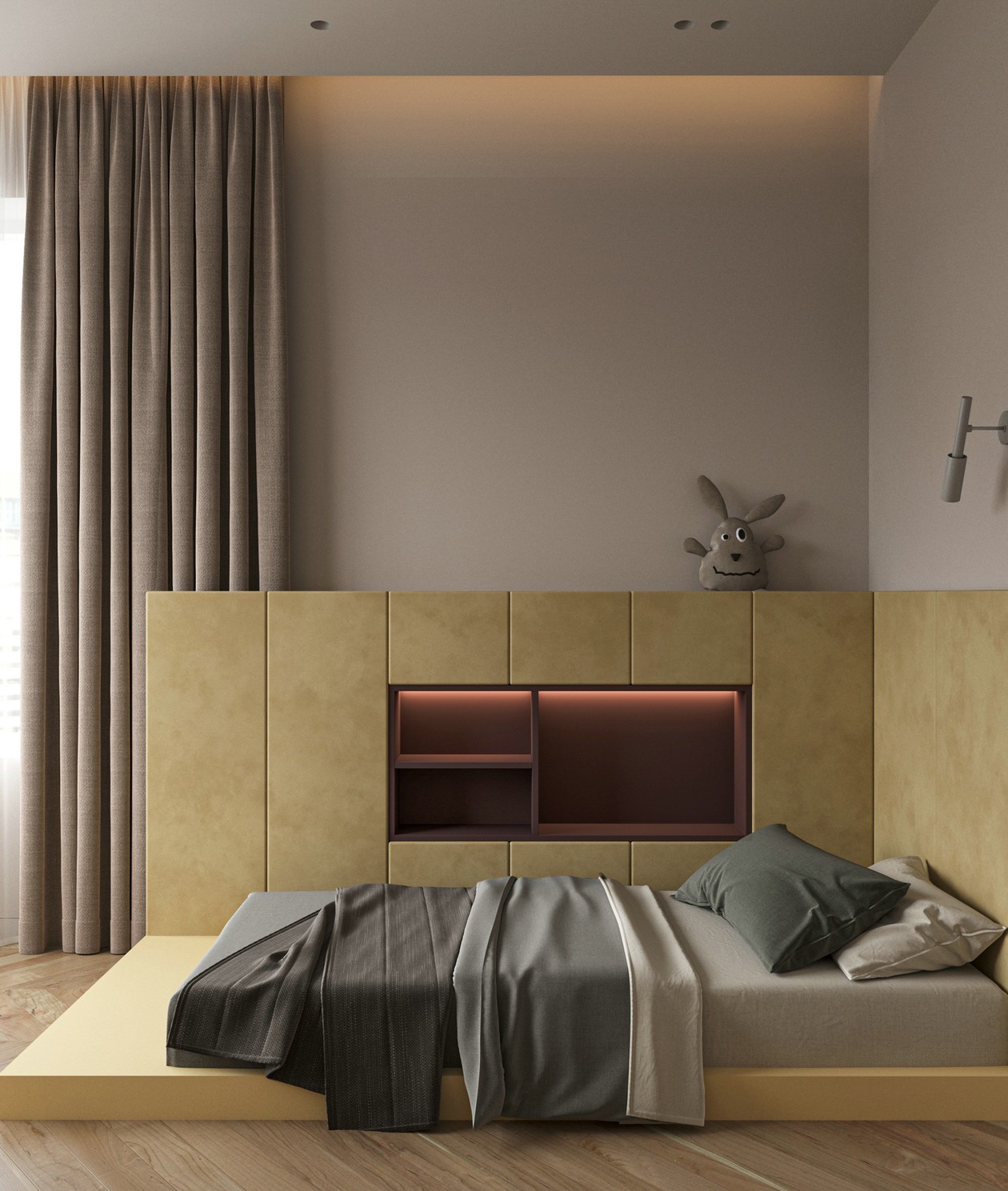 150㎡简约风公寓 舒适生活的本质-10