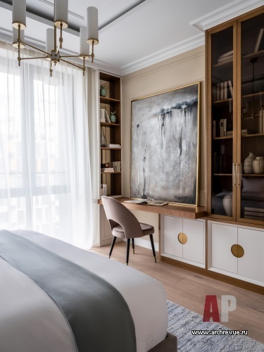 ЖК «Резиденции Сколково» 三室公寓室内设计丨Rubleva Design(设计师 Мария Рублева)-33