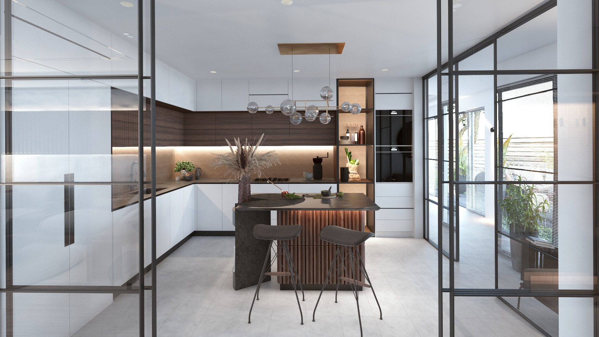 海边住宅的 Pontelli 面板设计丨Juanny Barcelò Borges 和 YourFoRest-11