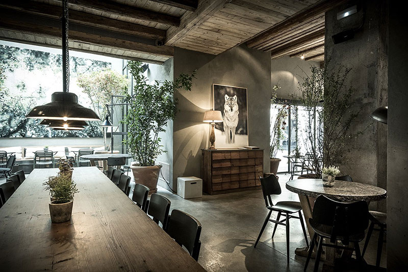 巴塞罗那GATS时尚工业风餐厅-7