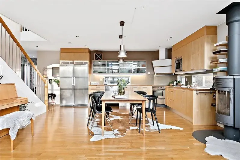 现代家居中的冬季树影 | 195 平米空间设计-5