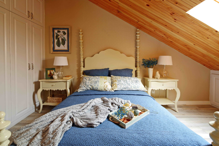 山语城 C2 样板间 | 美式田园风格挑空之家-40