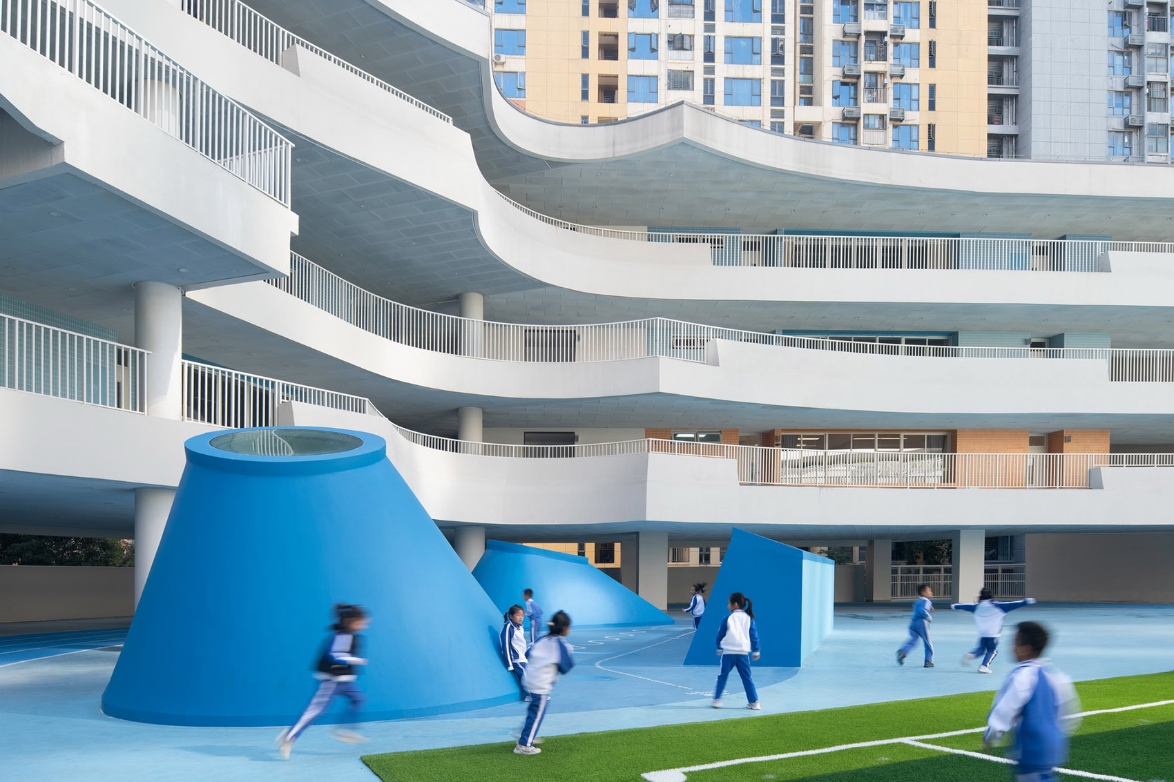 龙岗双子星学校（围龙书院,围屋学社）丨中国深圳丨URBANUS都市实践-57