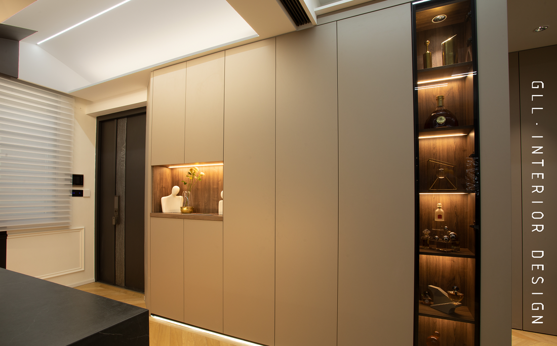 巧用移动墙板,打造半熟开放式厨房-26