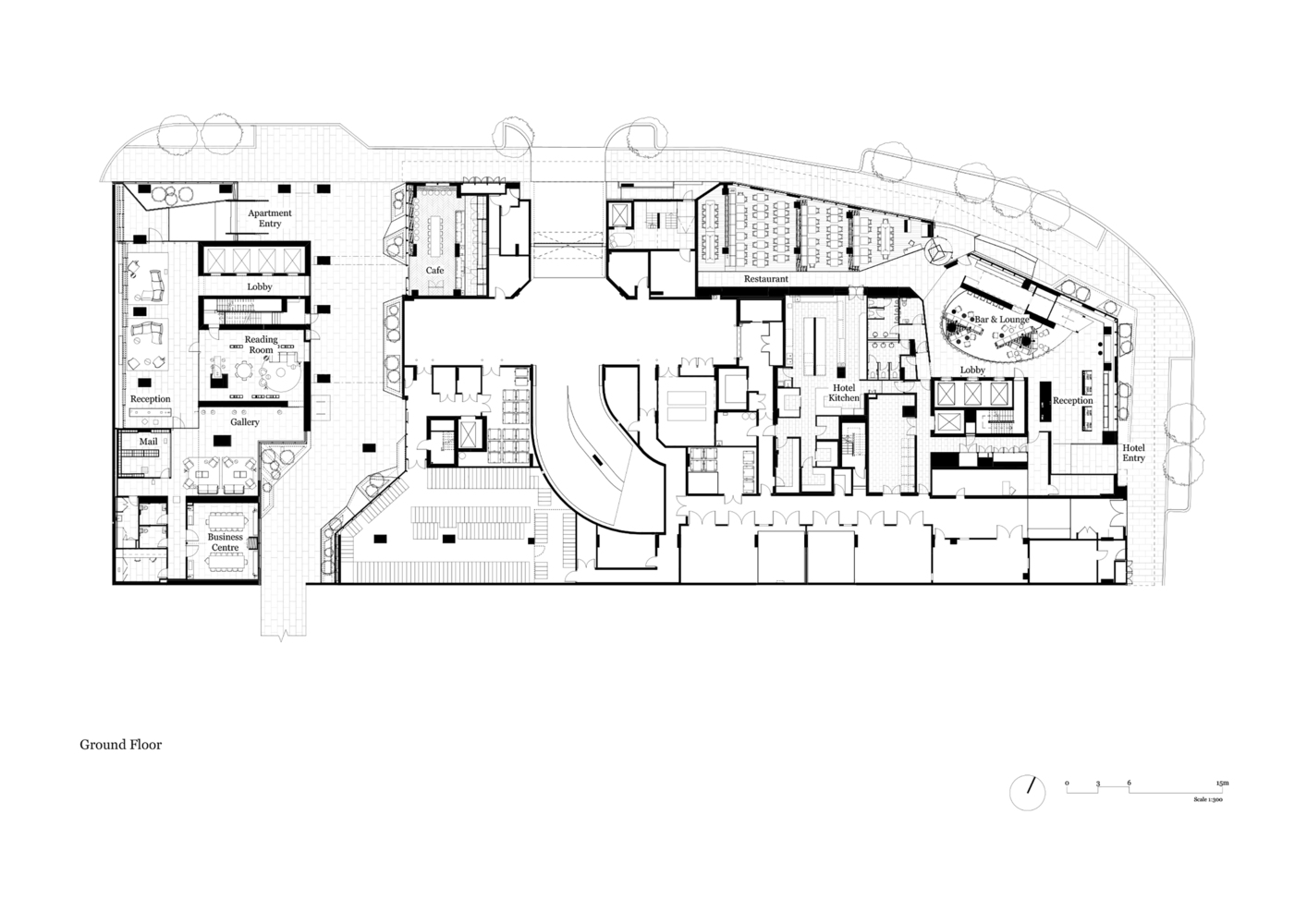 新加坡 Marina Tower 现代奢华室内设计-29