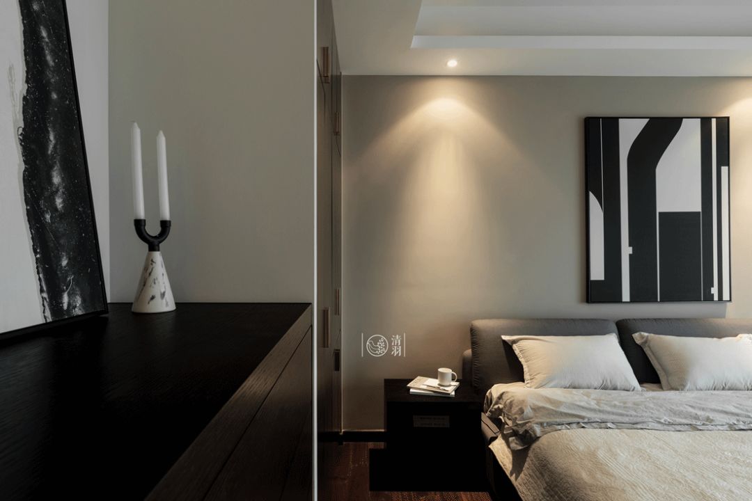 隐约 | 成都 131 平米现代时尚精装房改造-20