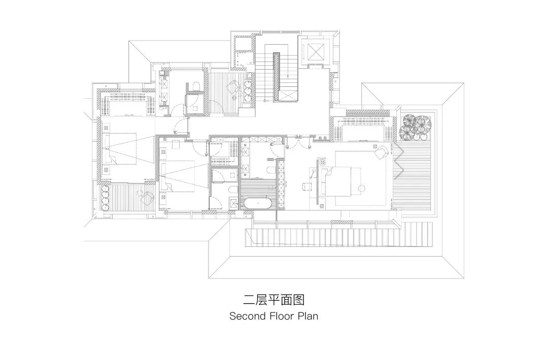 255㎡野奢风别墅，这设计爽了！-42