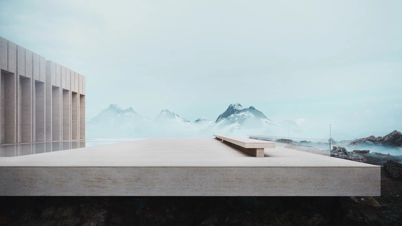 纯氧山顶咖啡馆丨中国丨纯氧设计馆,图景数字艺术-6