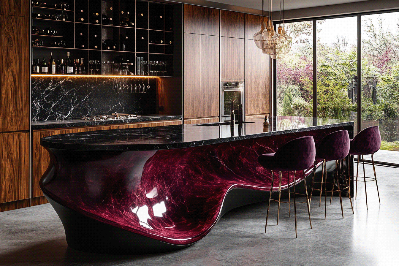 Extraordinary Bespoke Kitchen Islands by AICI-92