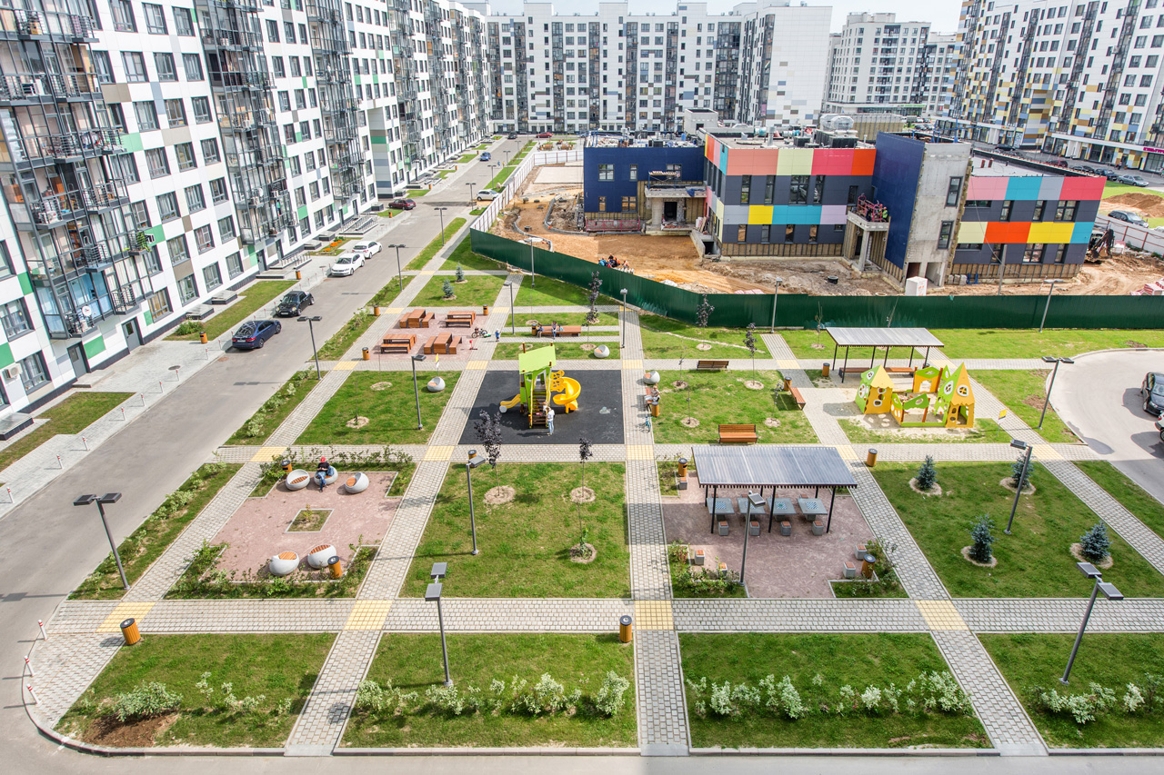 “Новомолоково” 第二阶段舒适级住宅综合体景观设计丨俄罗斯莫斯科丨Megabudka 建筑事务所-74