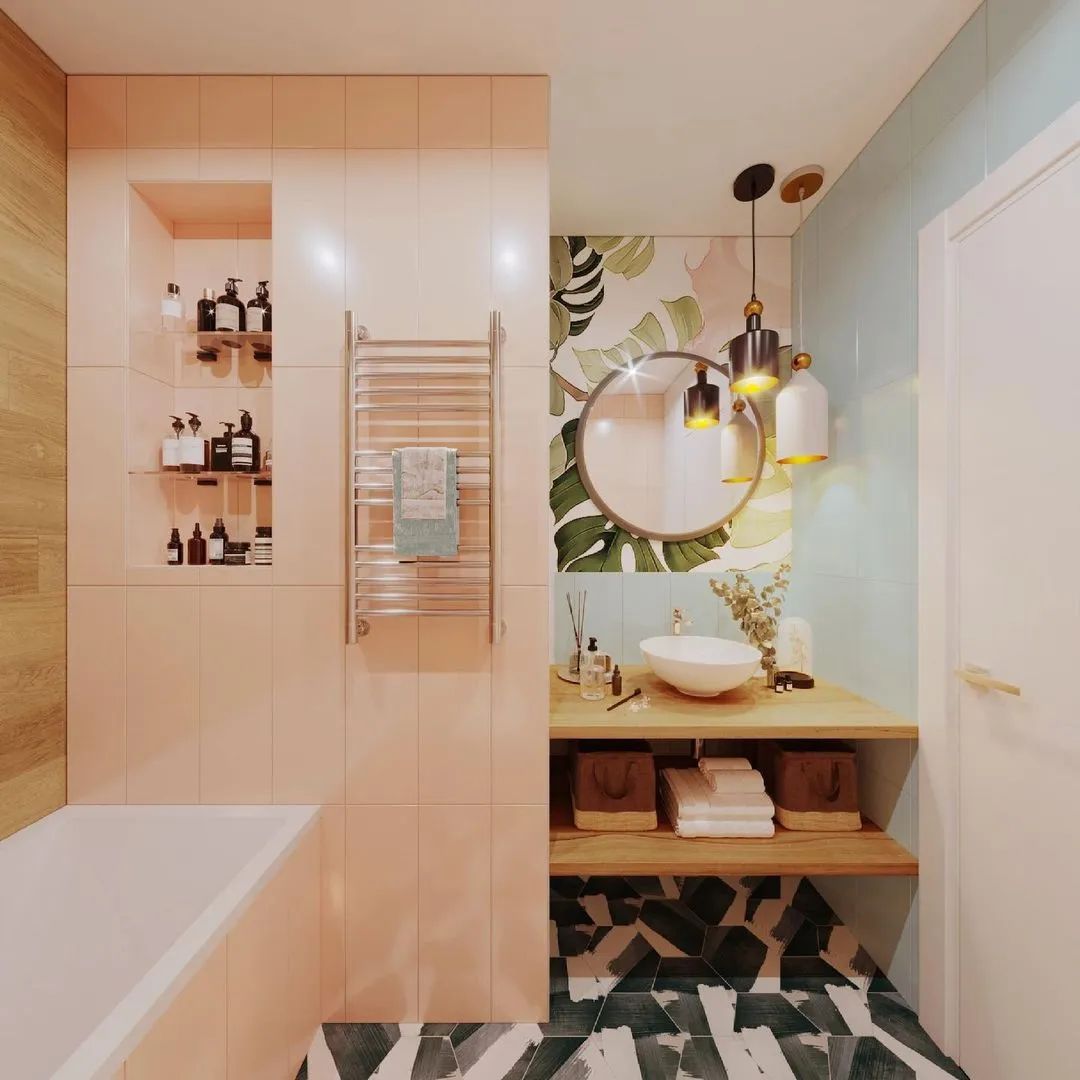 43㎡浪漫色彩小宅丨Ivanova-35