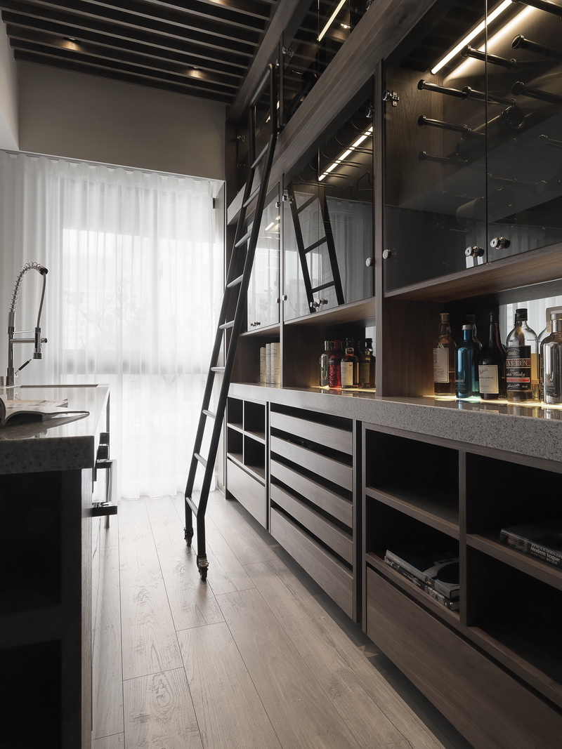 橙白设计——《内湖》45平现代风-3