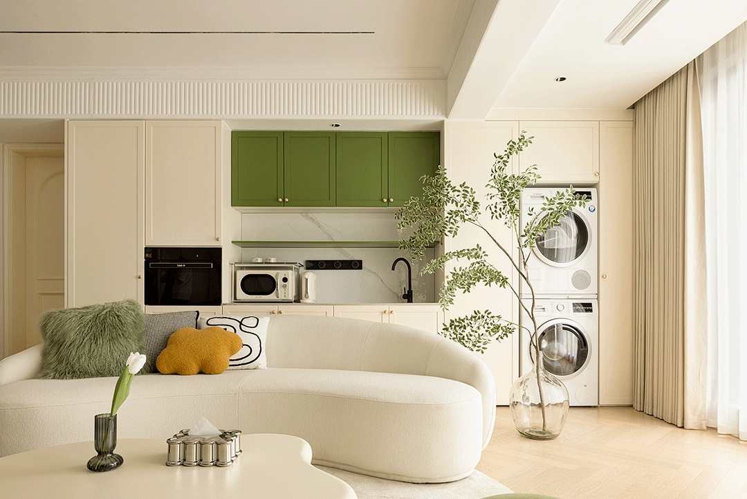 界末空间设计 · 暖暖的法式奶油风-4