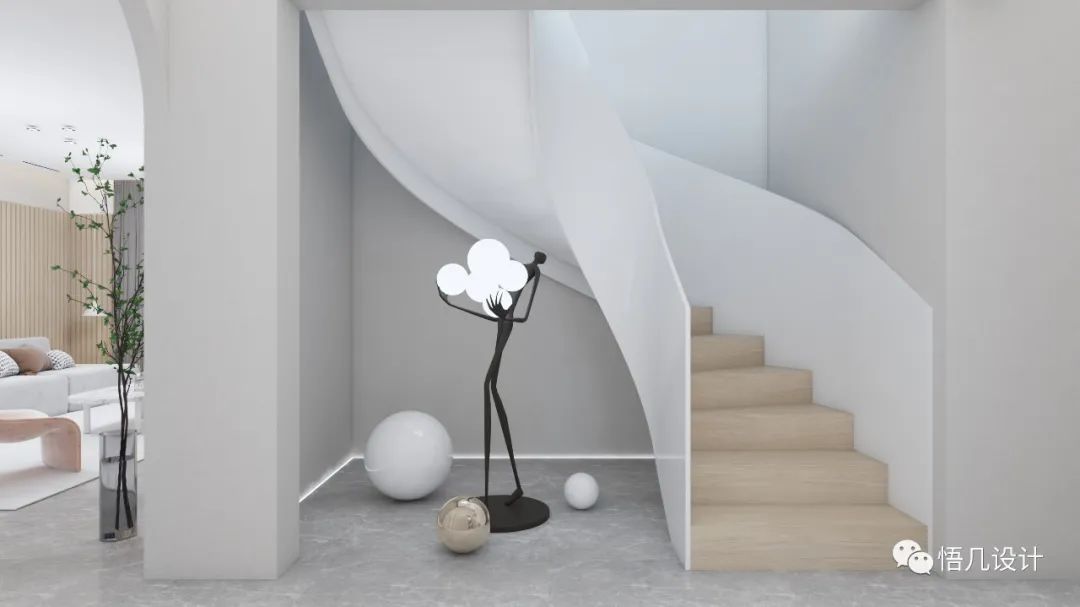 武汉 300 平一居室,原木日式风格演绎舒适生活-21