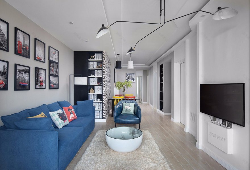 天猫·铭筑舍计—红 纹100㎡ 2居室-2