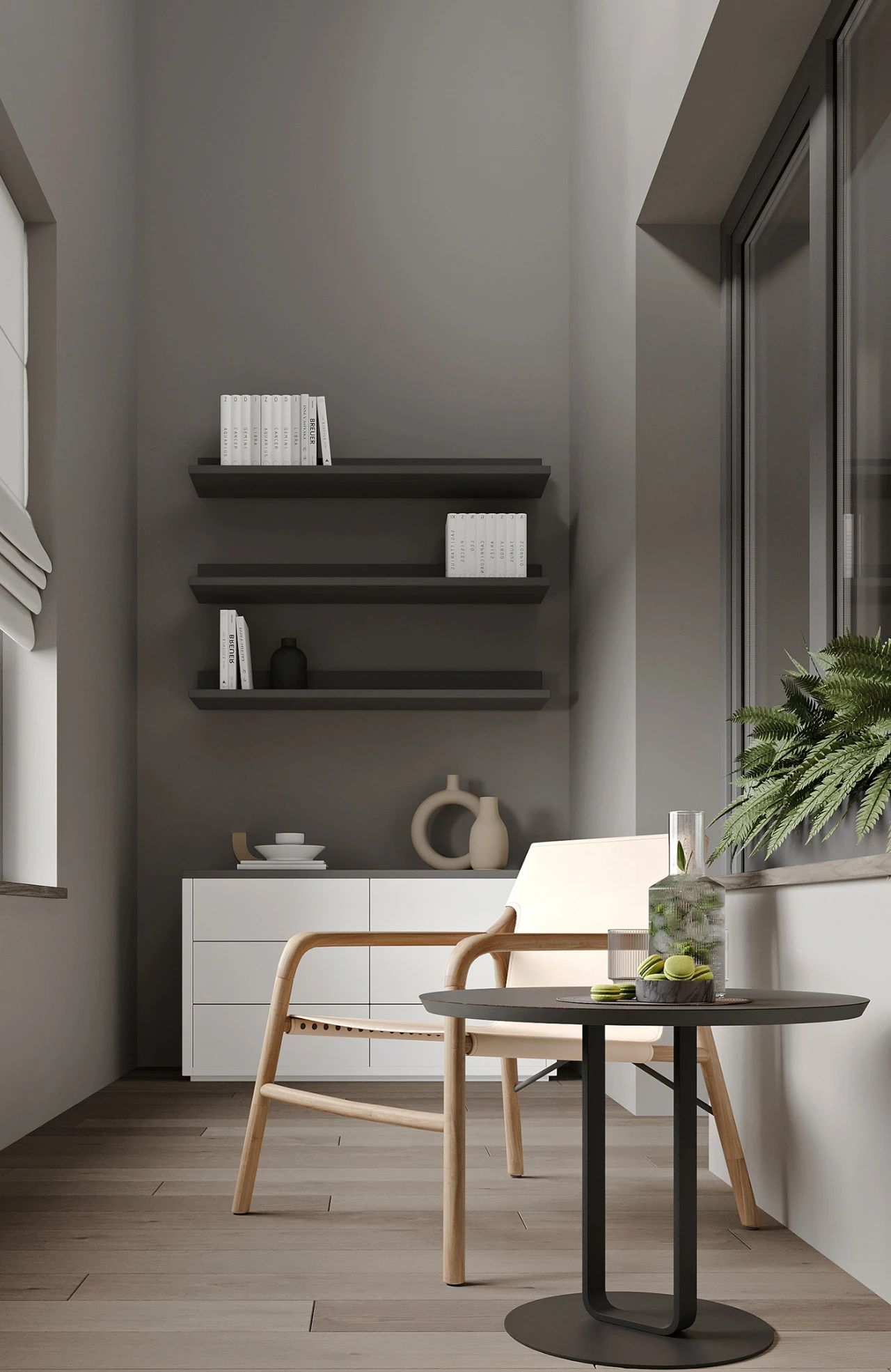 现代简约北欧风家居空间设计丨俄罗斯丨Aspecta Studio-47