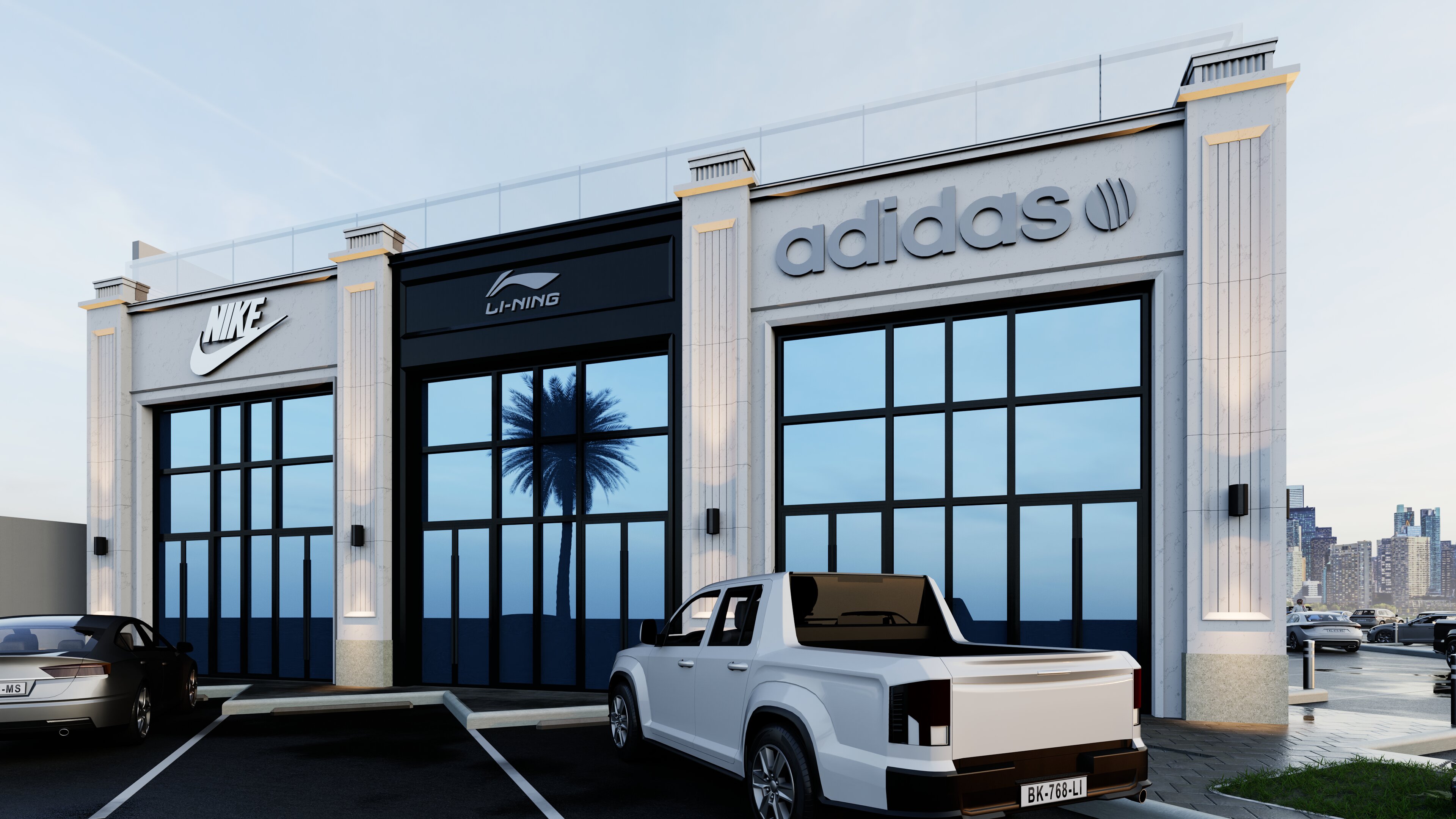 Strip Mall in Alqassim-1