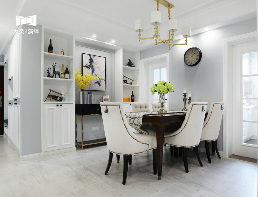 138 平美式轻奢家，精致简约尽展多元文化魅力-23