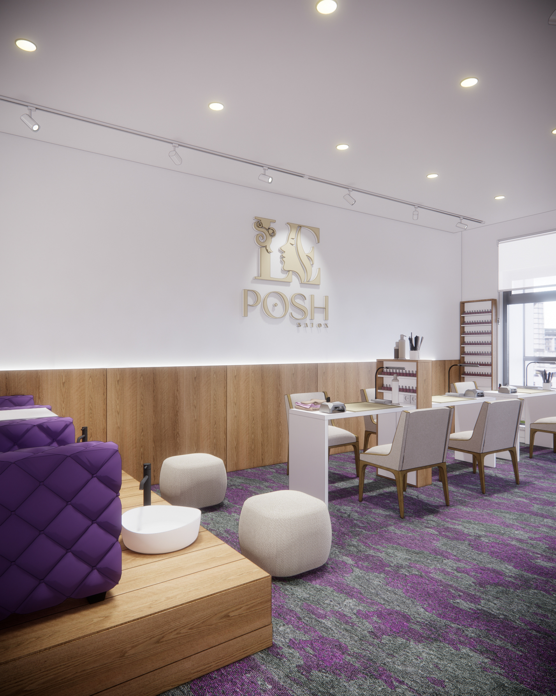 办公室设计与渲染-41