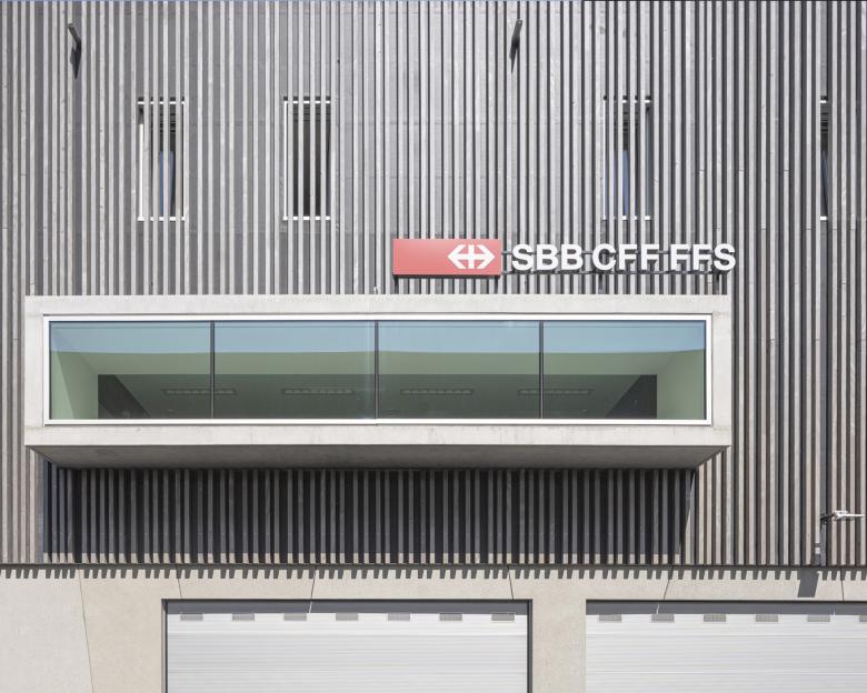 消防站 TES丨瑞士丨GiovanoliMozer architectes-14